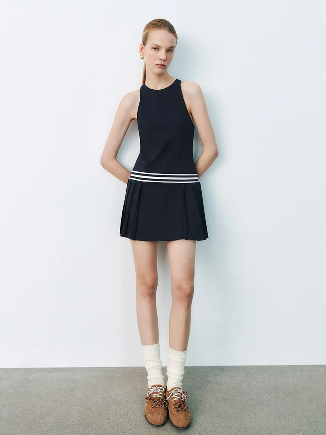 Sleeveless A-Line Dresses