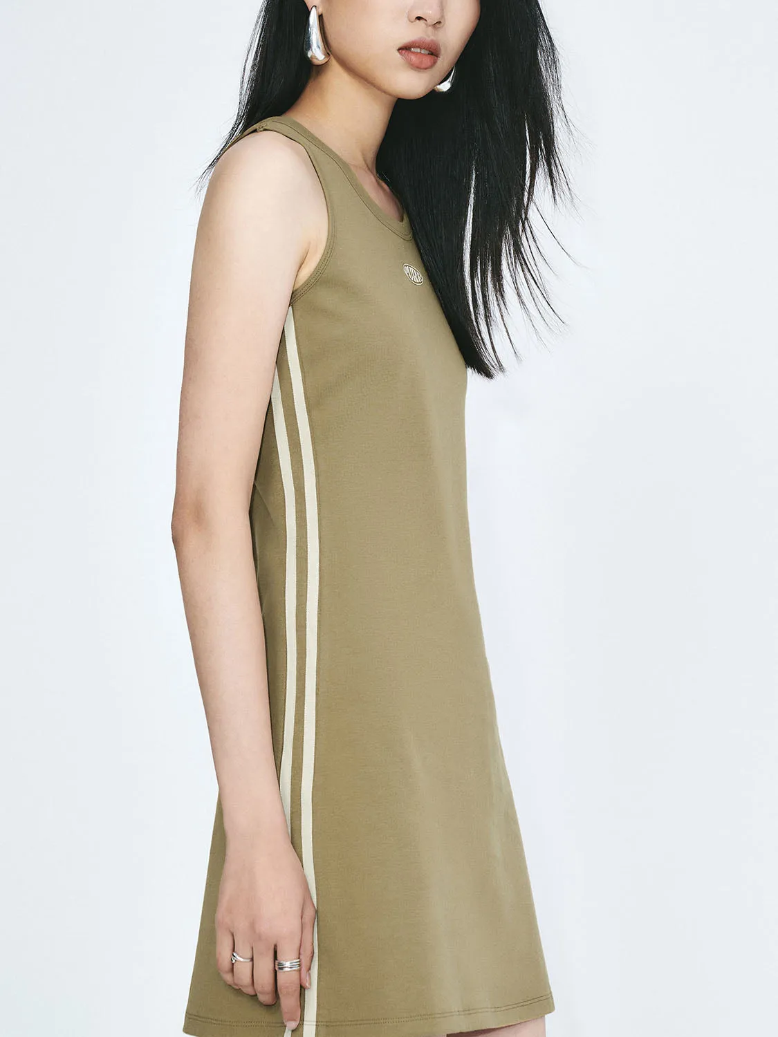 Sleeveless A-Line Dresses