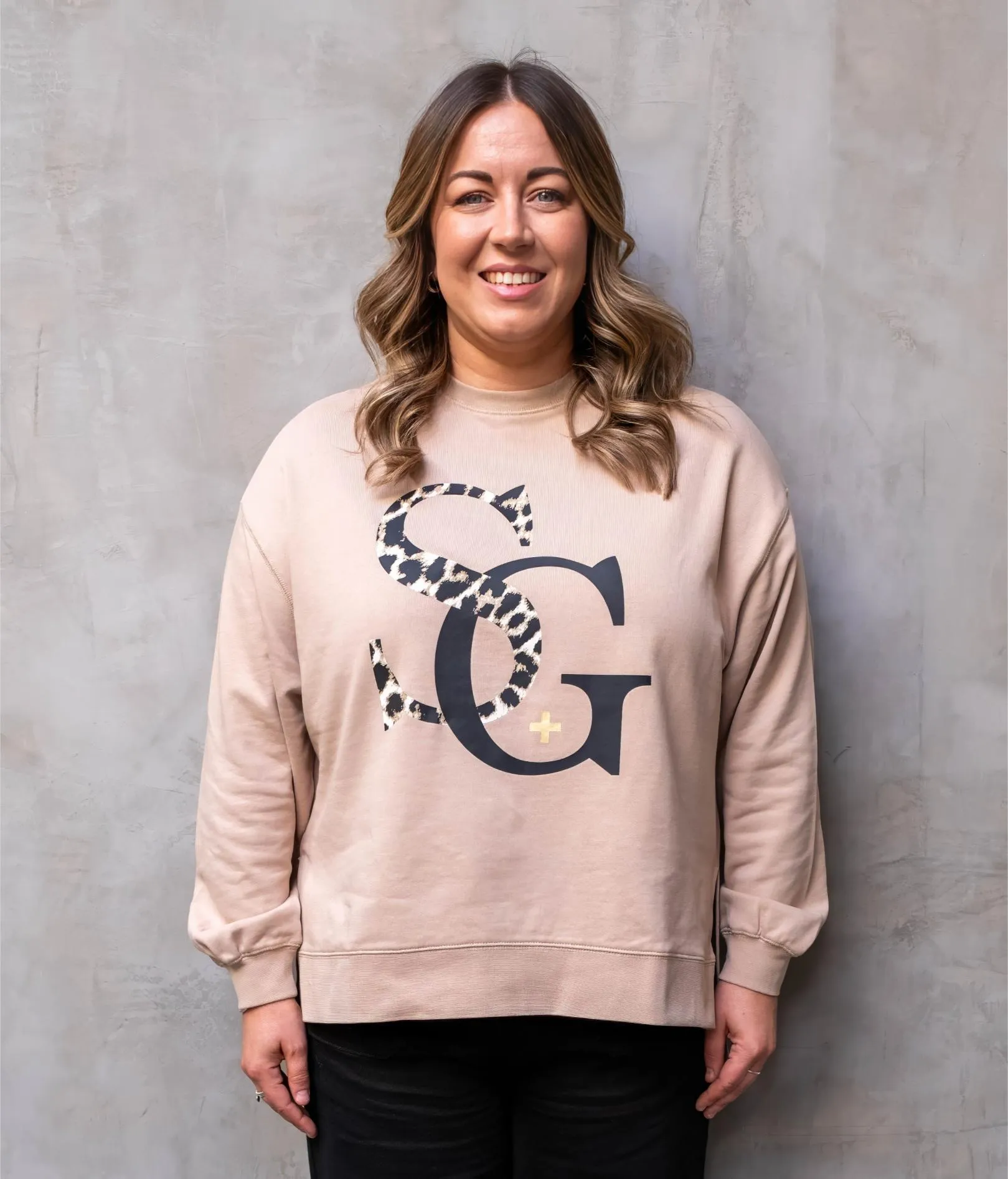 Stella   Gemma - Sunday Sweater Concrete