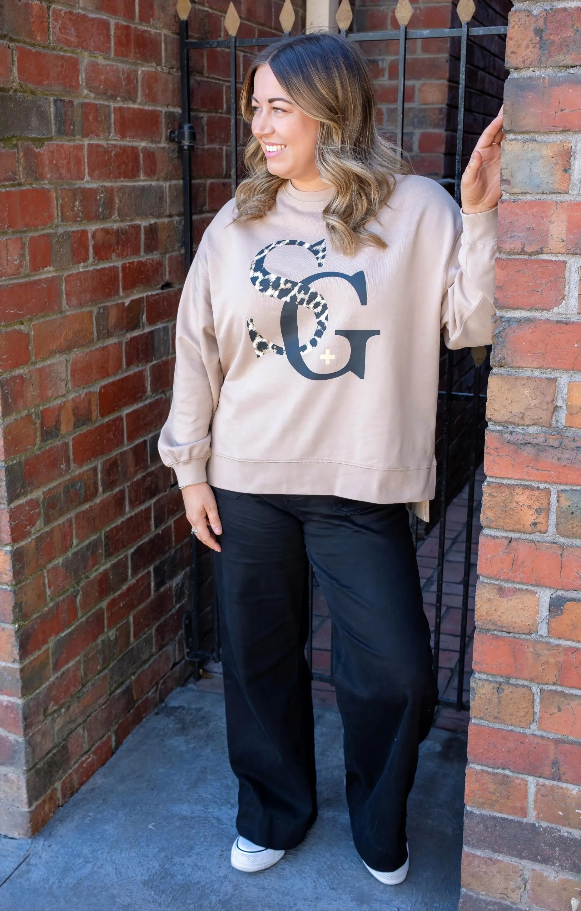 Stella   Gemma - Sunday Sweater Concrete