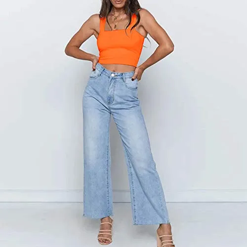Strappy Crop Tank Top