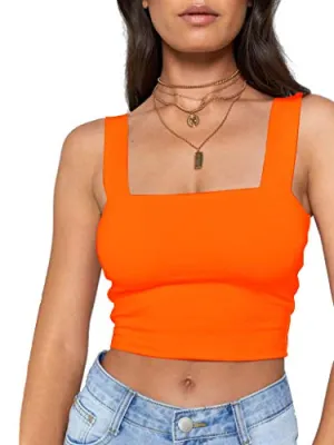 Strappy Crop Tank Top