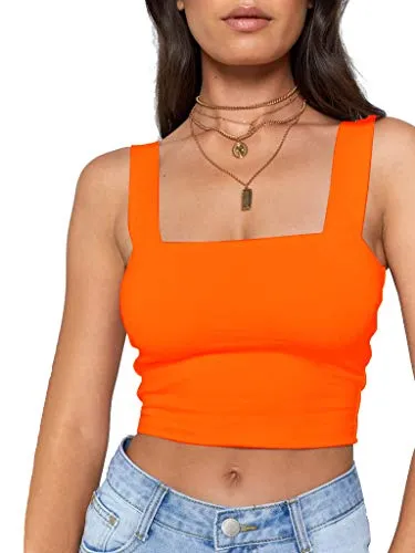 Strappy Crop Tank Top