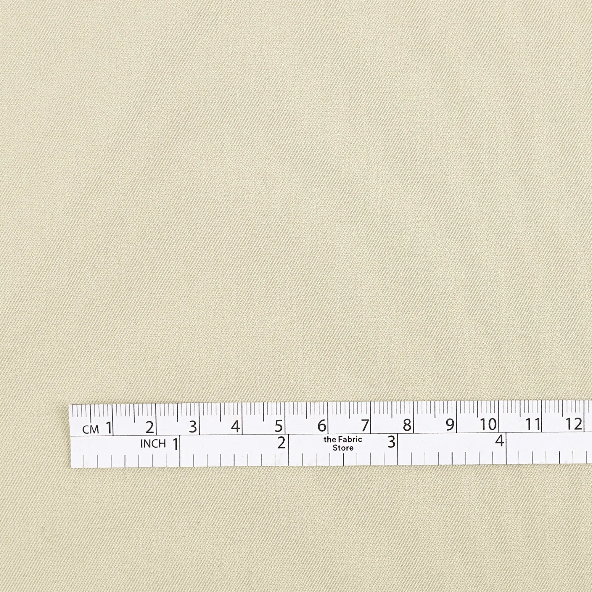 Stretch Cotton Twill - Buff