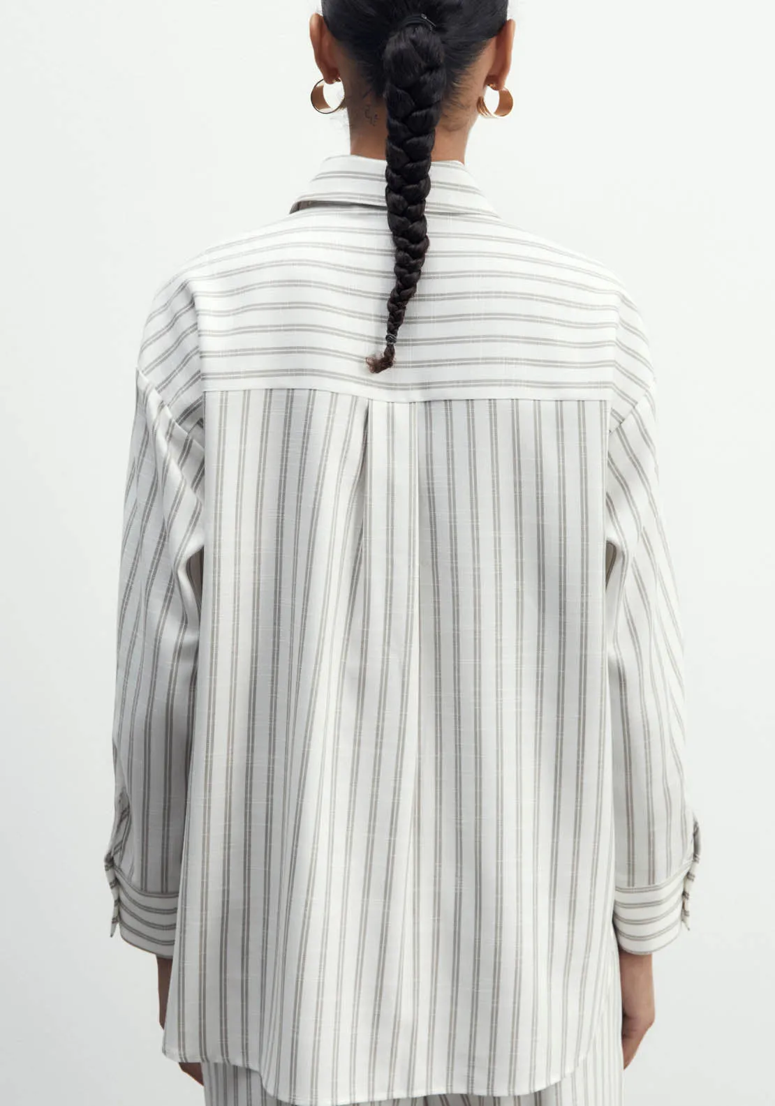 Striped Shirt - Camel