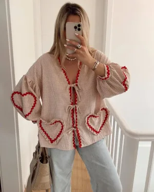 Suava | Retro Heart Top