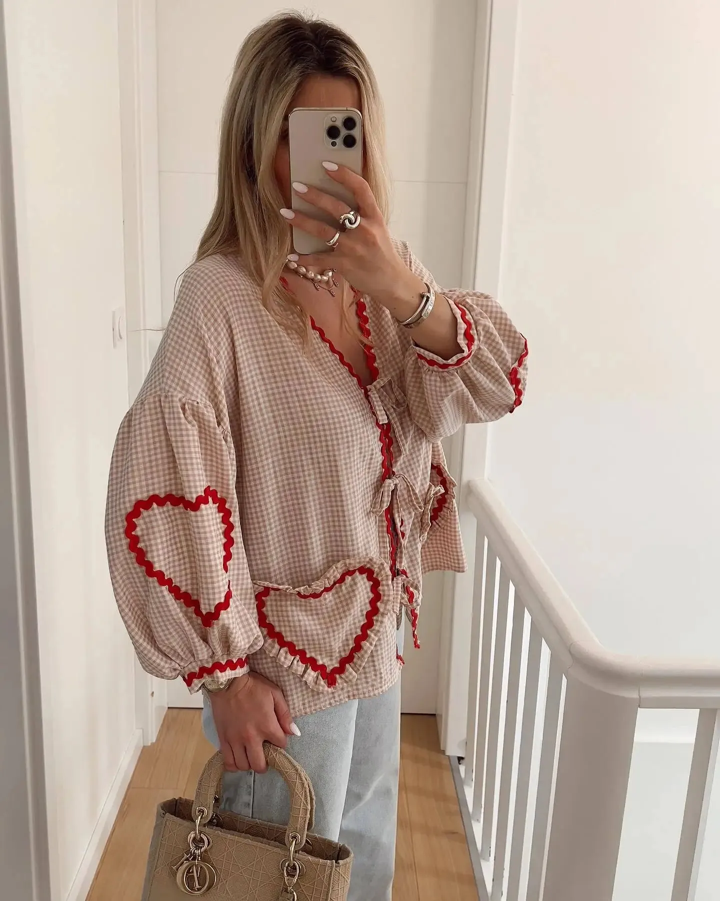 Suava | Retro Heart Top