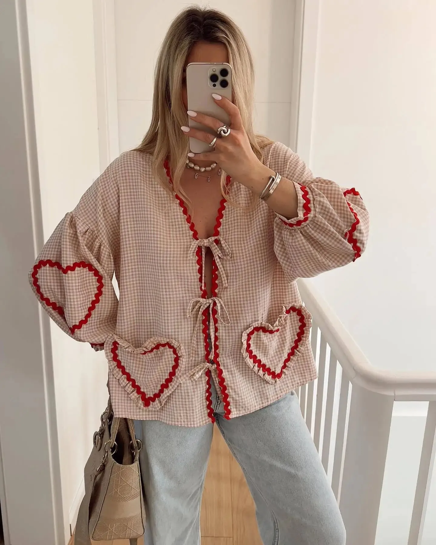 Suava | Retro Heart Top