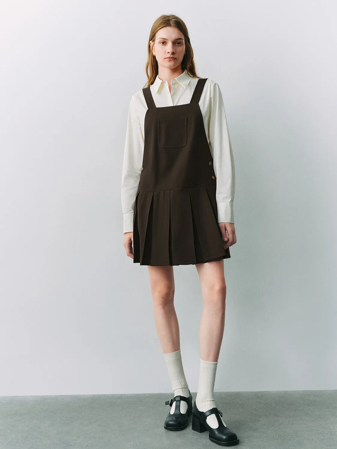 Suede A-Line Dresses