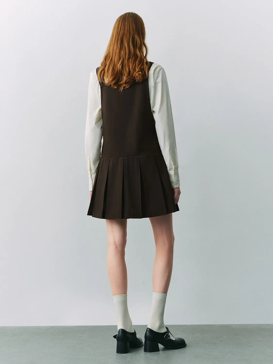 Suede A-Line Dresses