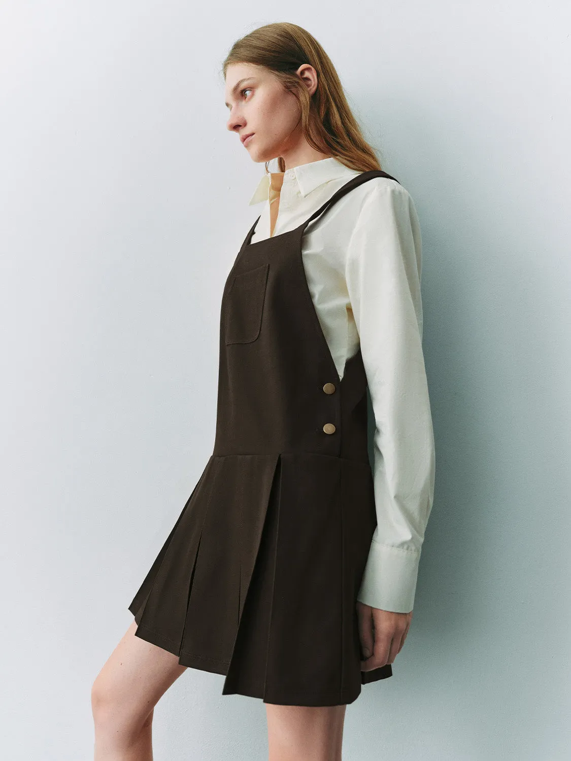 Suede A-Line Dresses