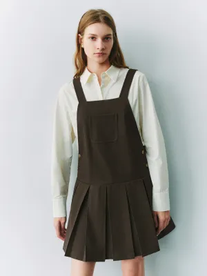 Suede A-Line Dresses