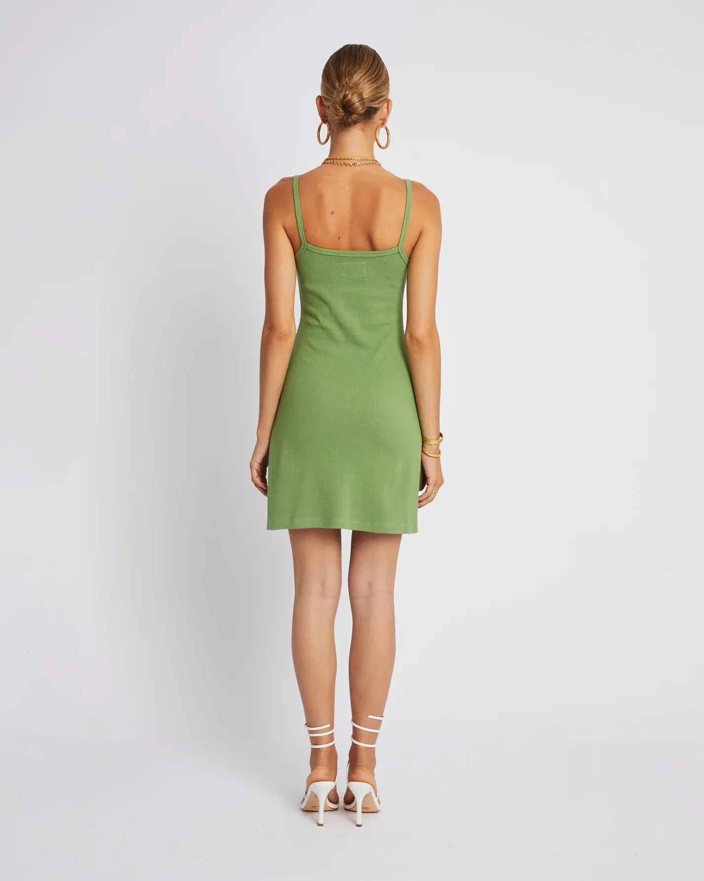 Summi Summi - A line dress olive