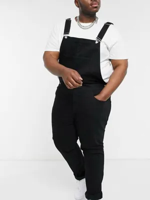 Suspender Denim Jumpsuit