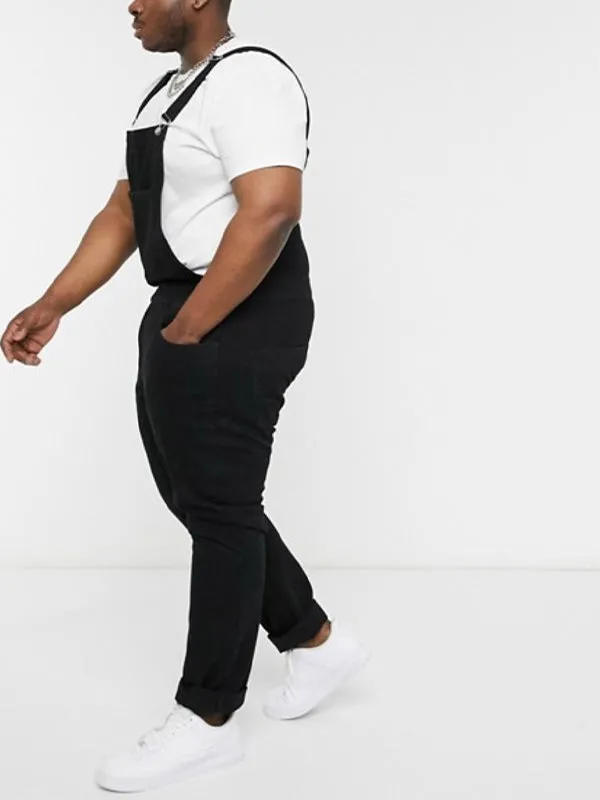 Suspender Denim Jumpsuit