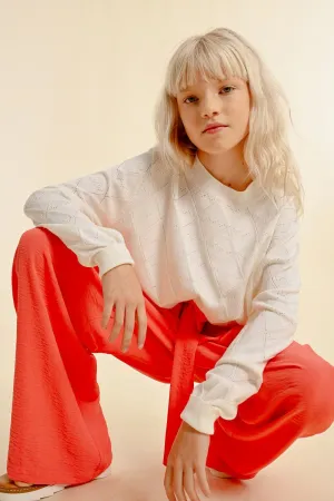 SWEATSHIRT, ROUND NECK