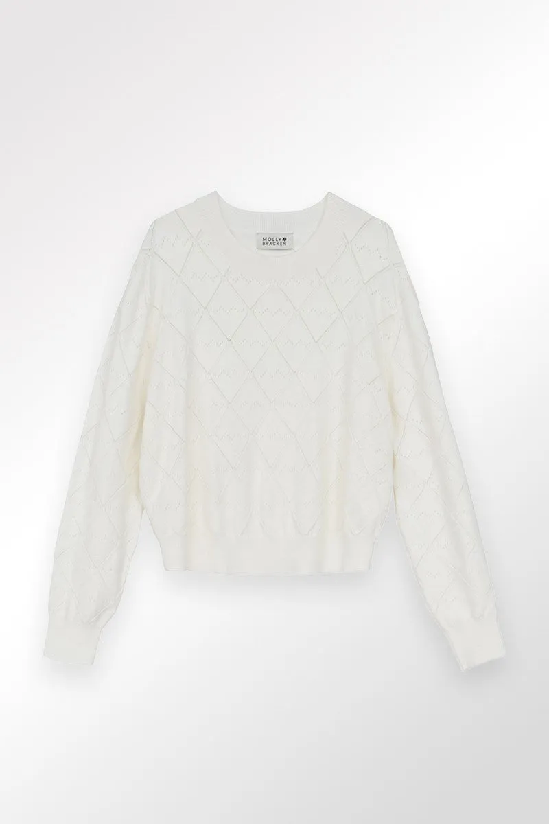 SWEATSHIRT, ROUND NECK