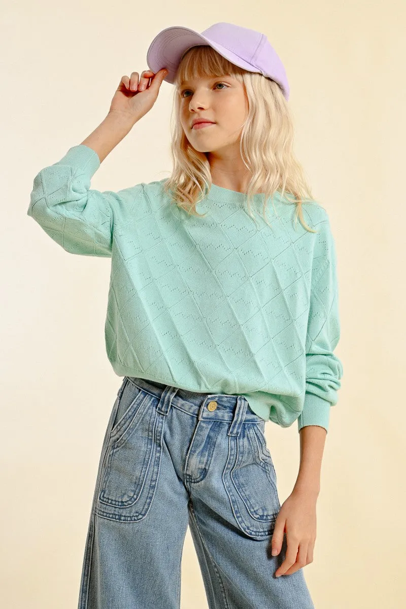 SWEATSHIRT, ROUND NECK