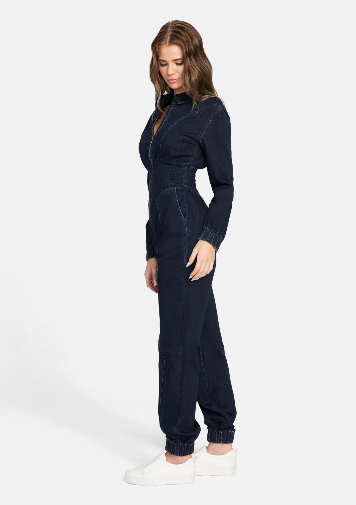 Tall Amelia Denim Jumpsuit