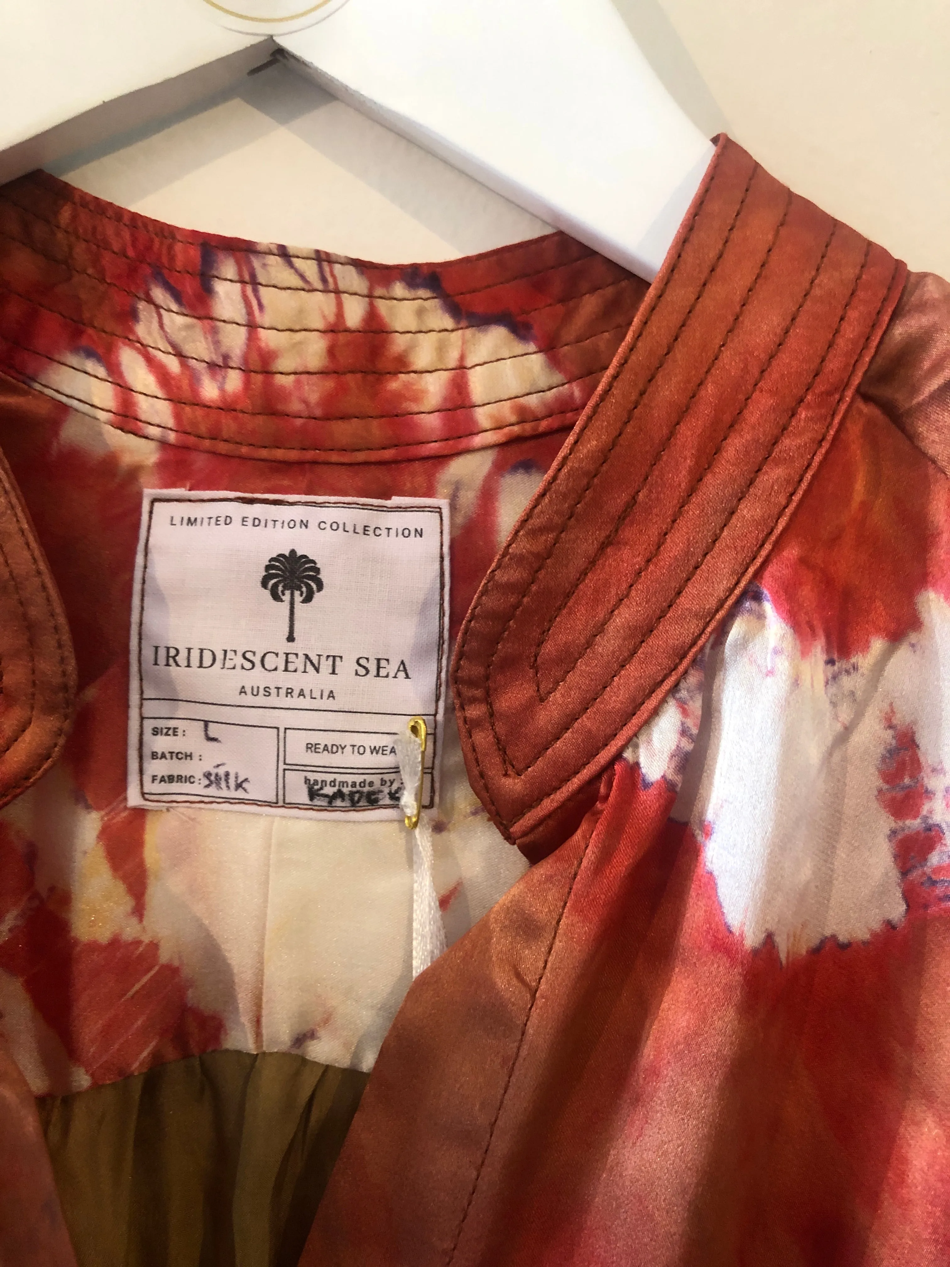The Havana Silk Blouse in Santa Fe