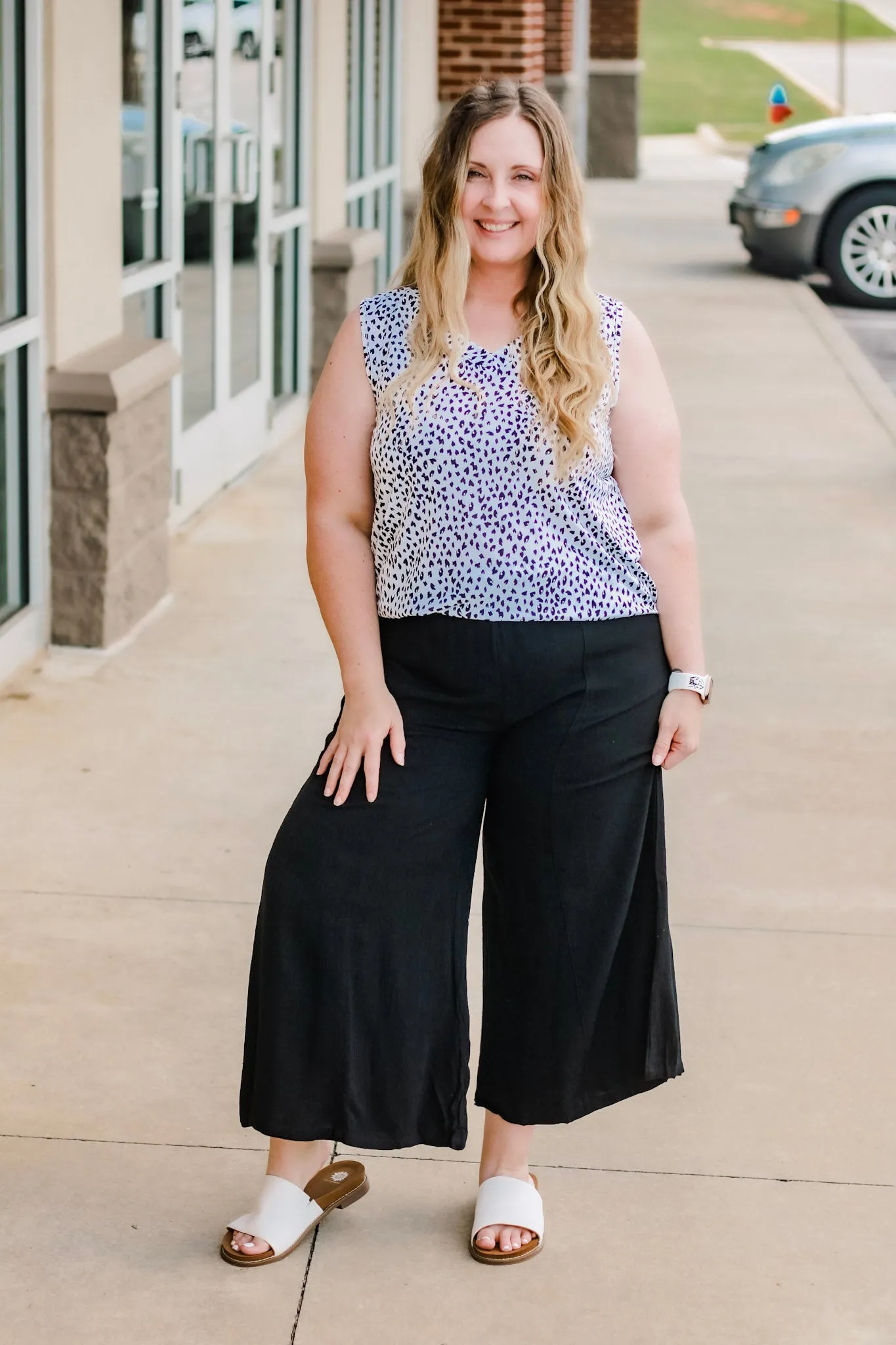 Thinking About You Animal Print Tank