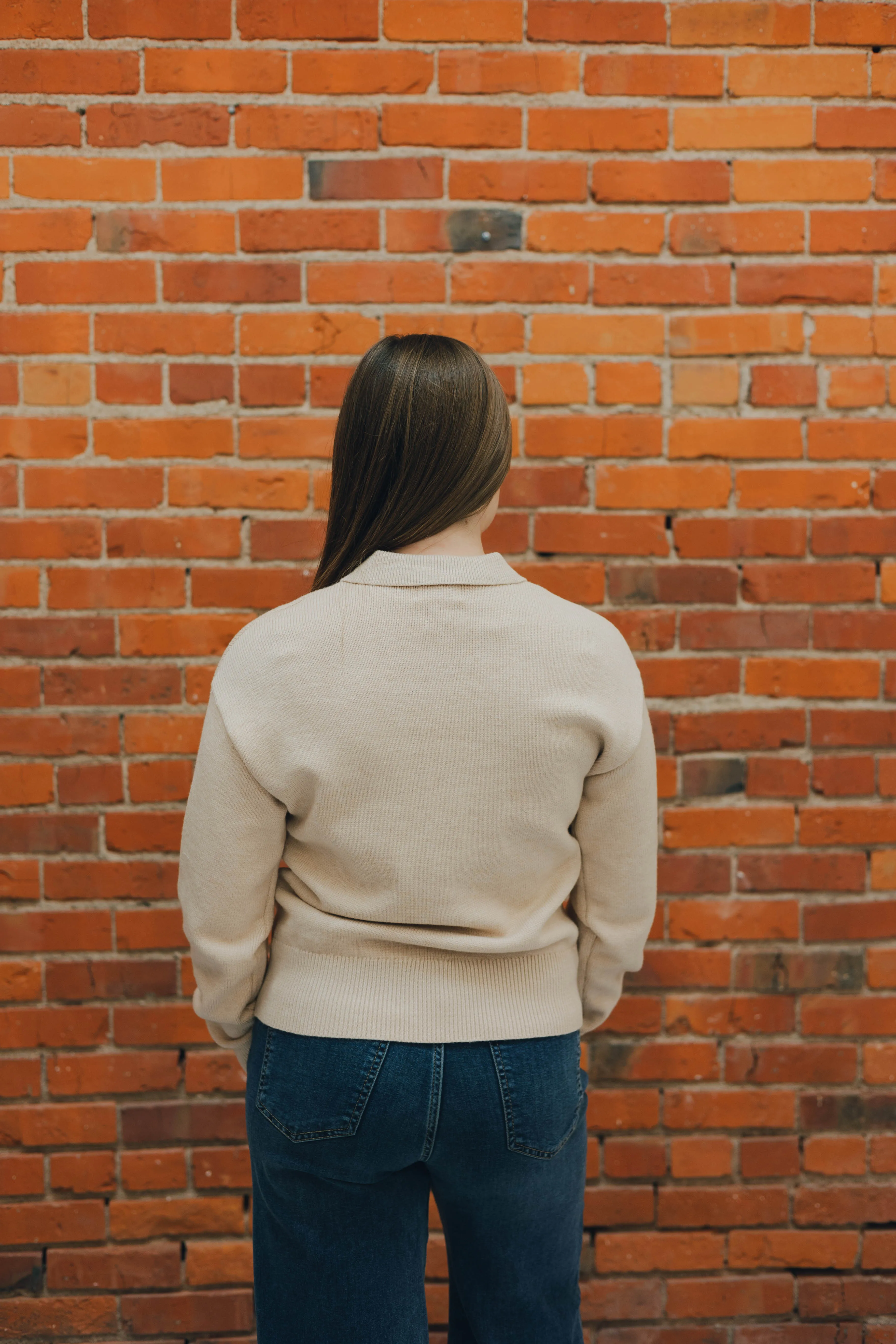 Thread & Supply Lotus Sweater - Sandstone