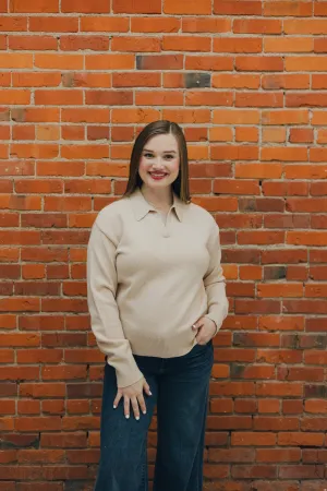 Thread & Supply Lotus Sweater - Sandstone