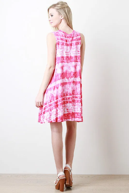Tie Dye Tank Dress