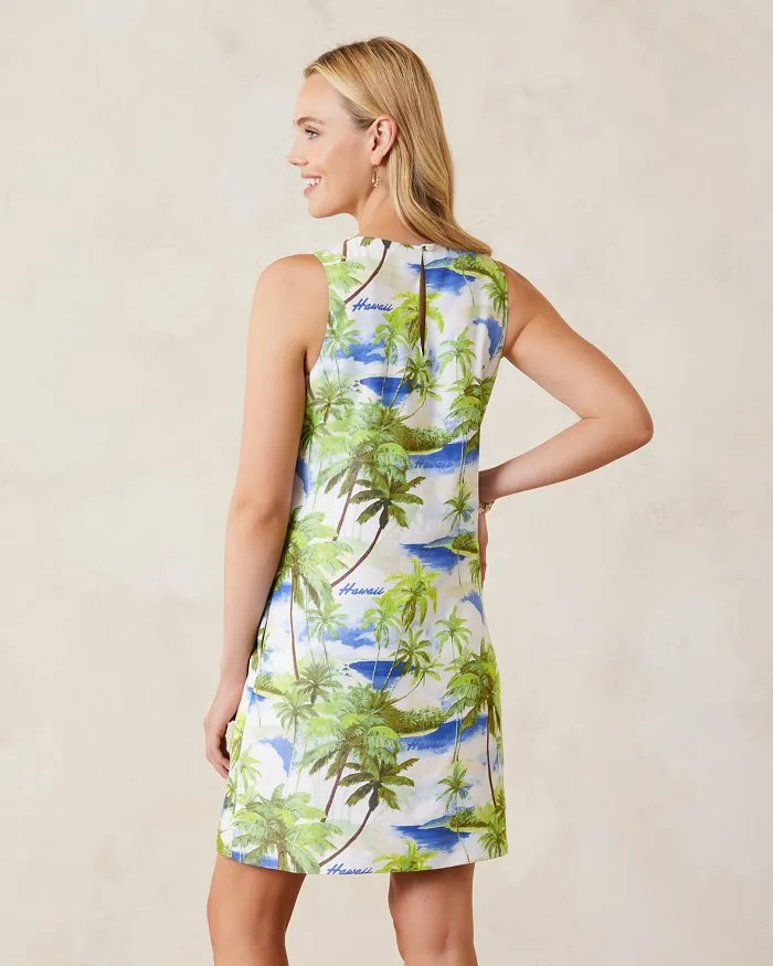 Tommy Bahama Women's Hidden Isles Shift Sleeveless Dress - Continental