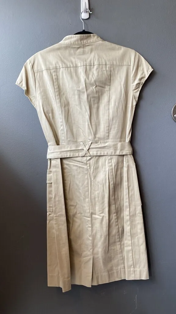 Trench Style Shift Dress