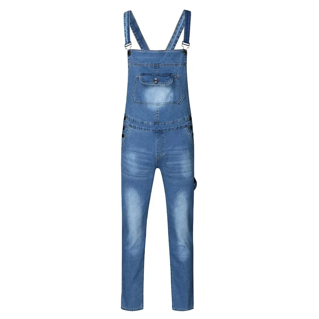TrendFlex Herren Denim Jumpsuit
