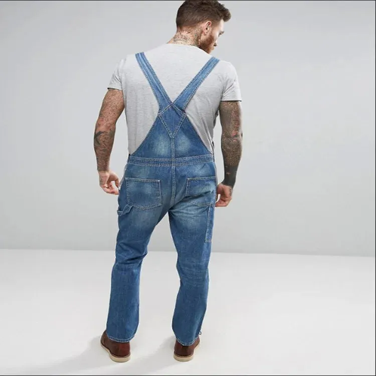 TrendFlex Herren Denim Jumpsuit