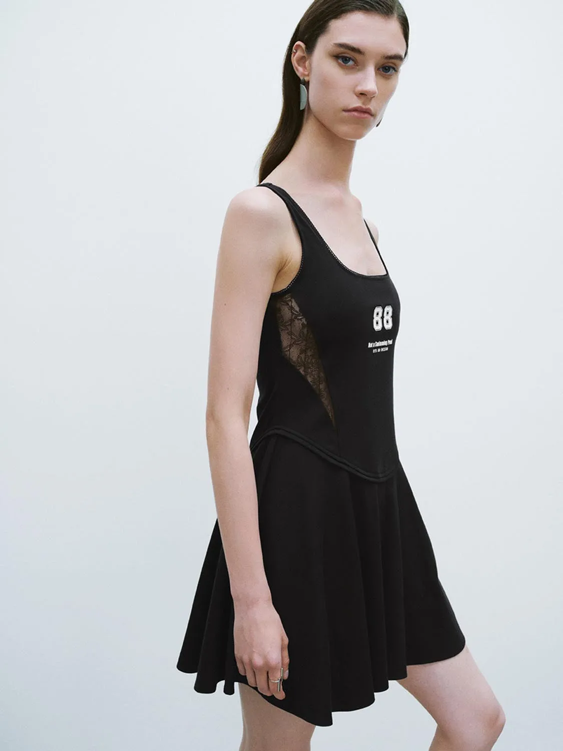 U-Neck A-Line Dresses