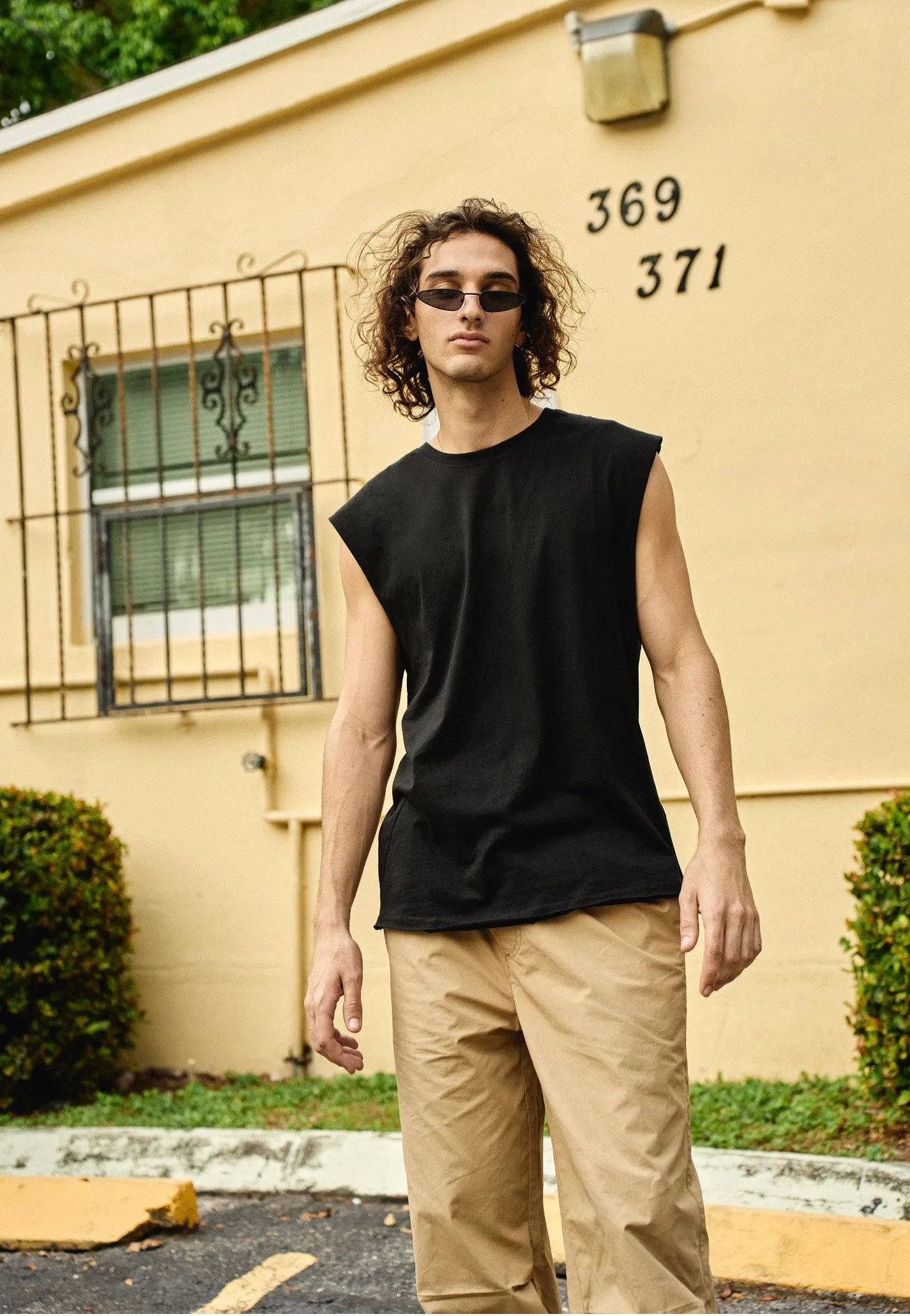 Urban Classics - Open Edge Sleeveless - T-Shirt