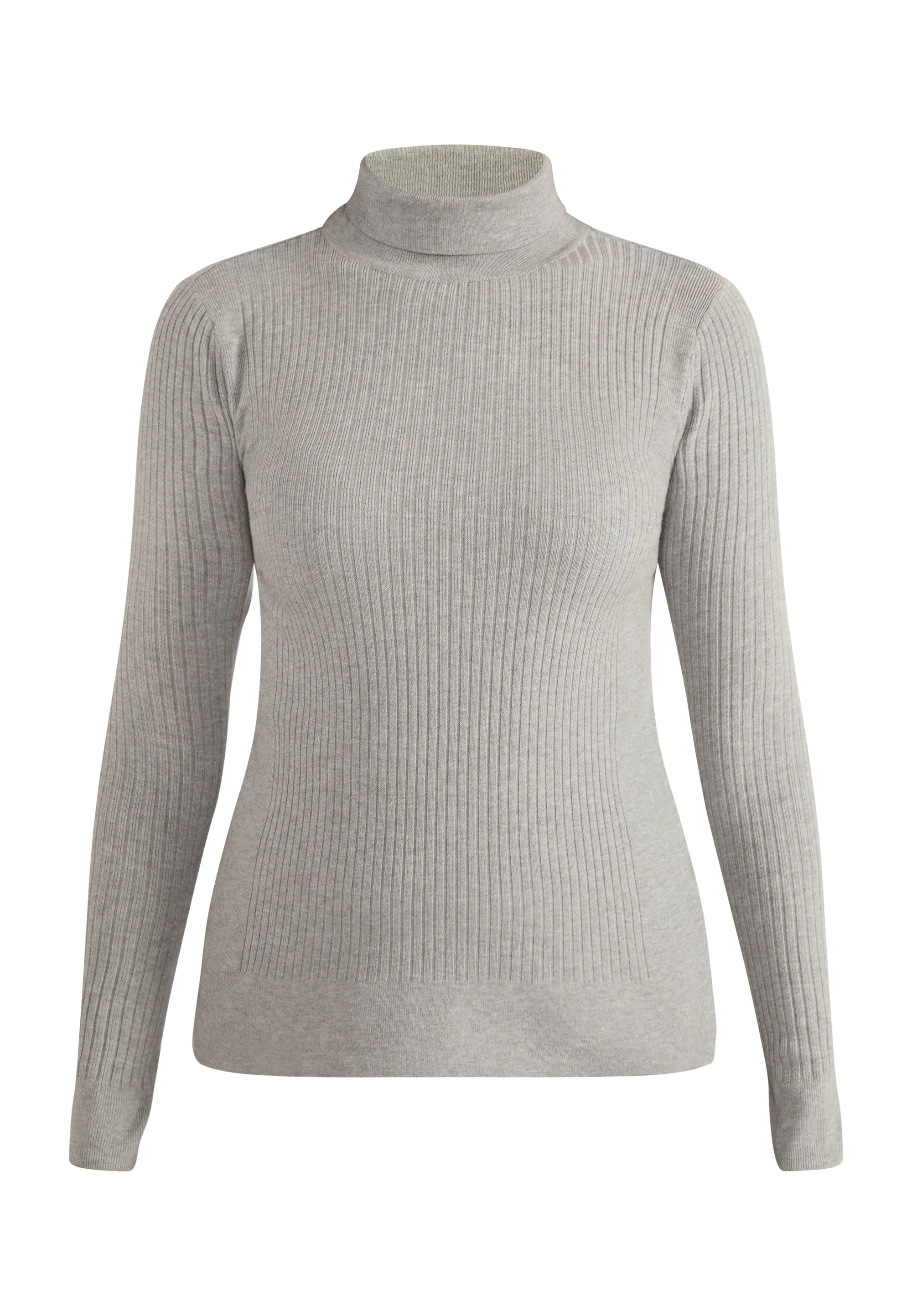 usha BLACK LABEL Women's Knit Turtleneck Sweater