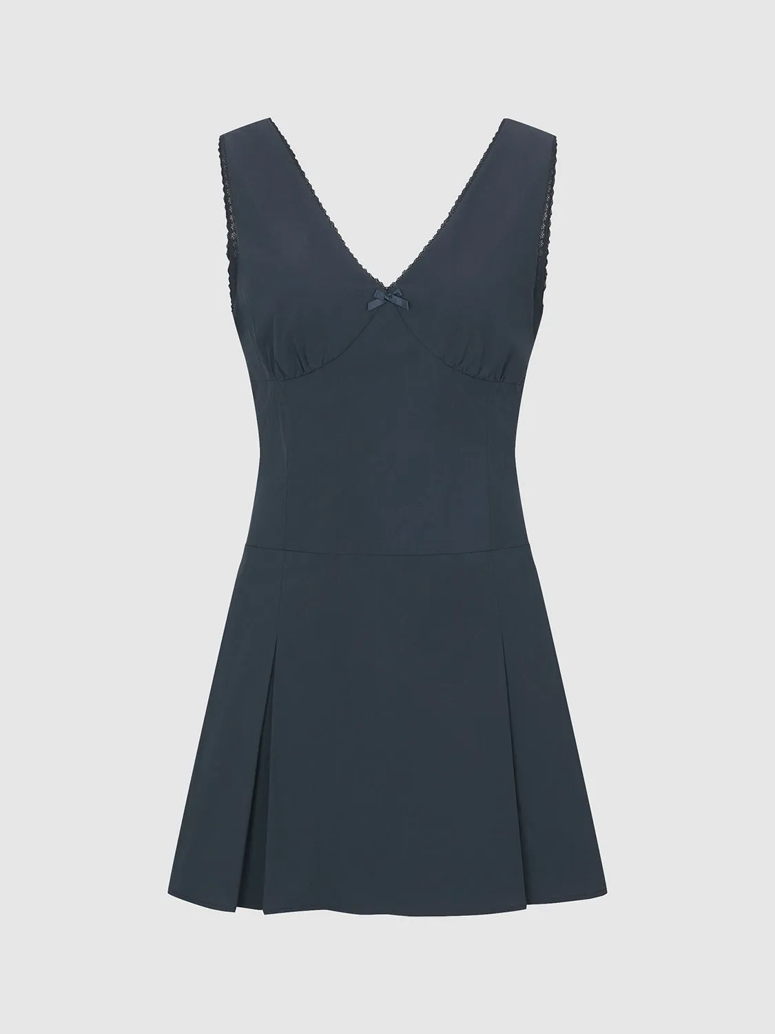 V-Neck A-Line Dresses