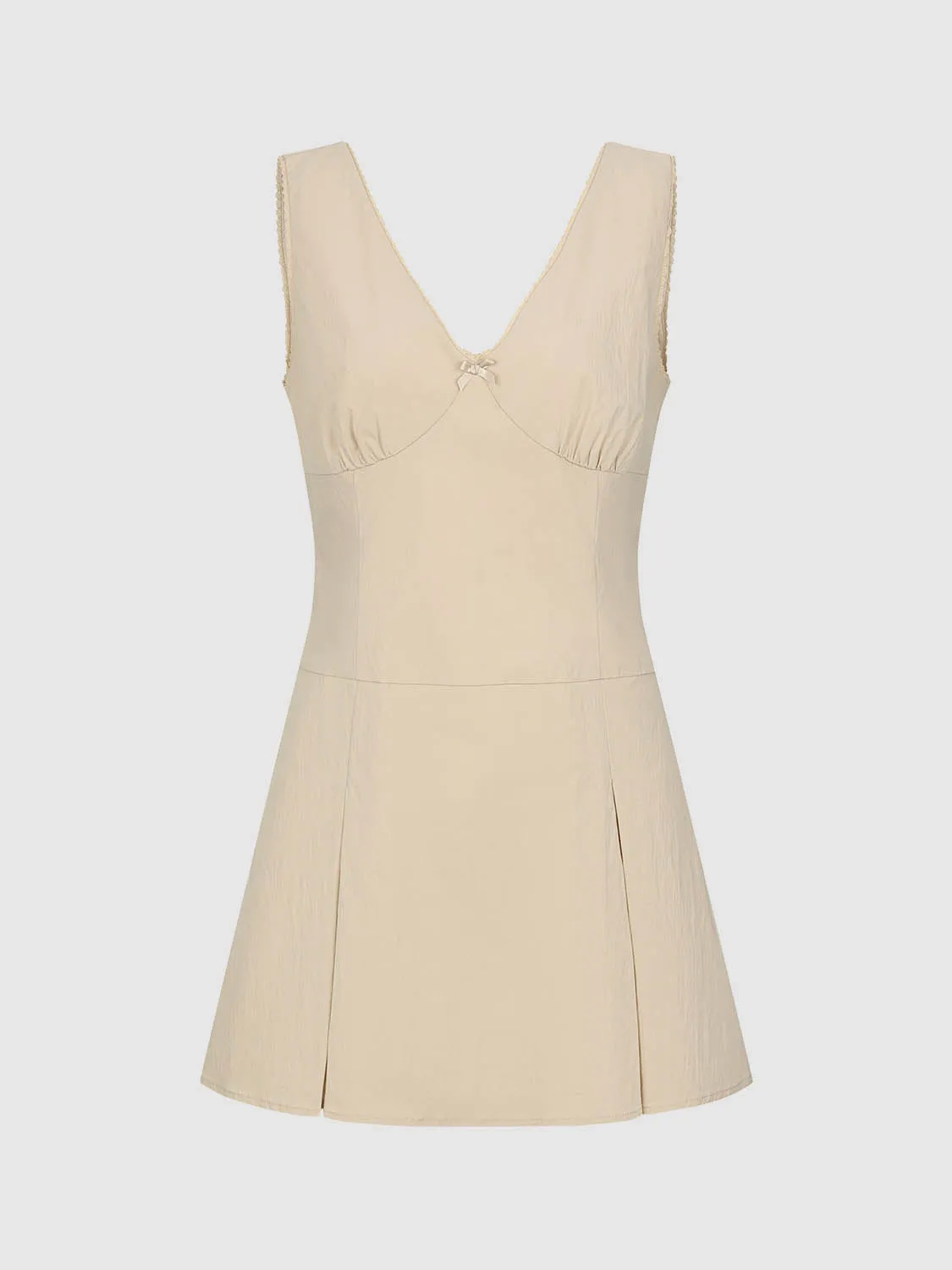 V-Neck A-Line Dresses