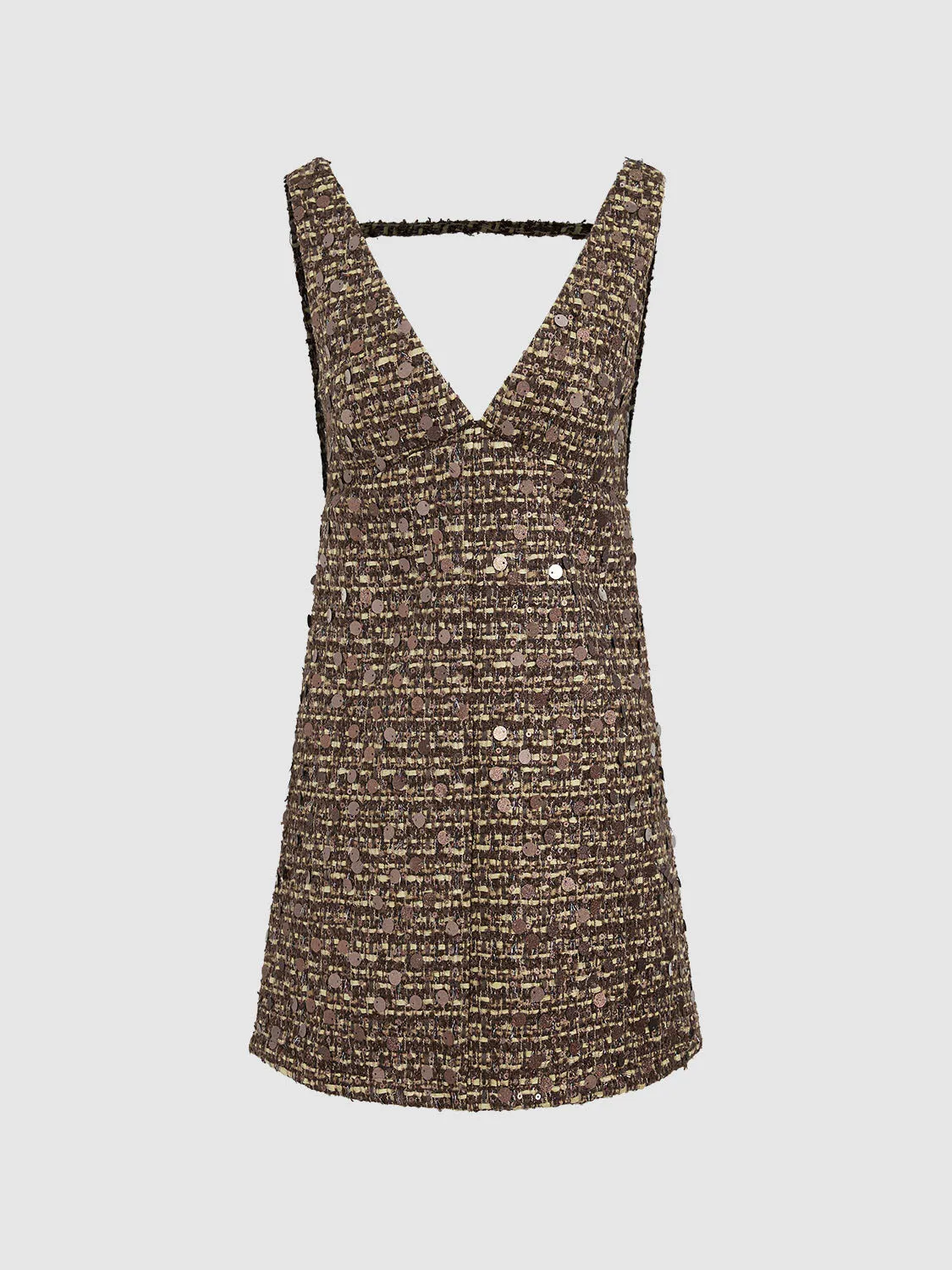 V-Neck A-Line Dresses