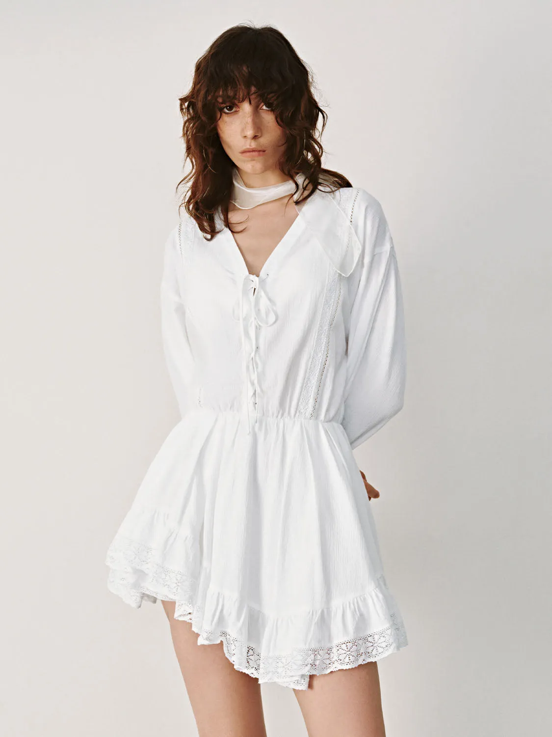 V-Neck A-Line Dresses