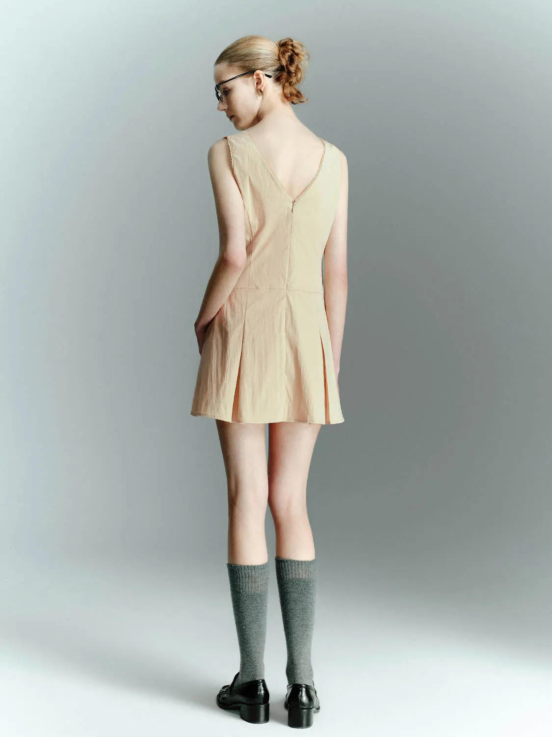 V-Neck A-Line Dresses