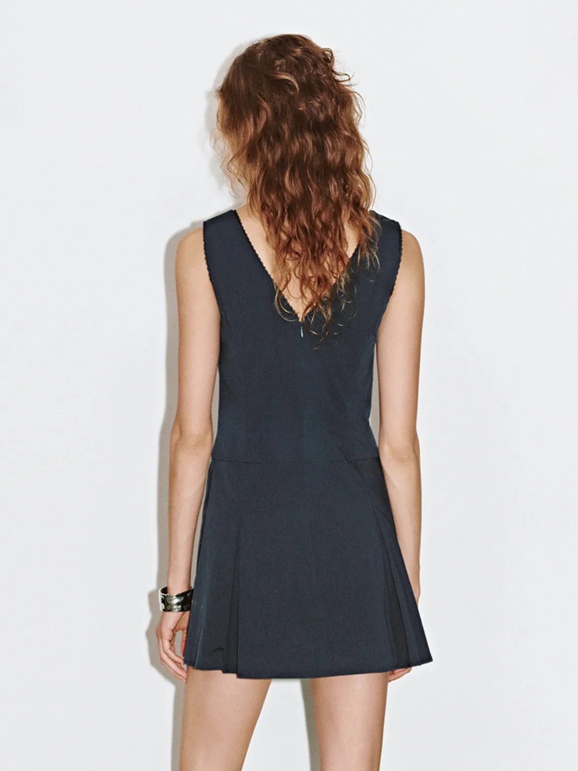 V-Neck A-Line Dresses
