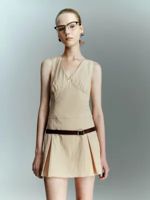 V-Neck A-Line Dresses