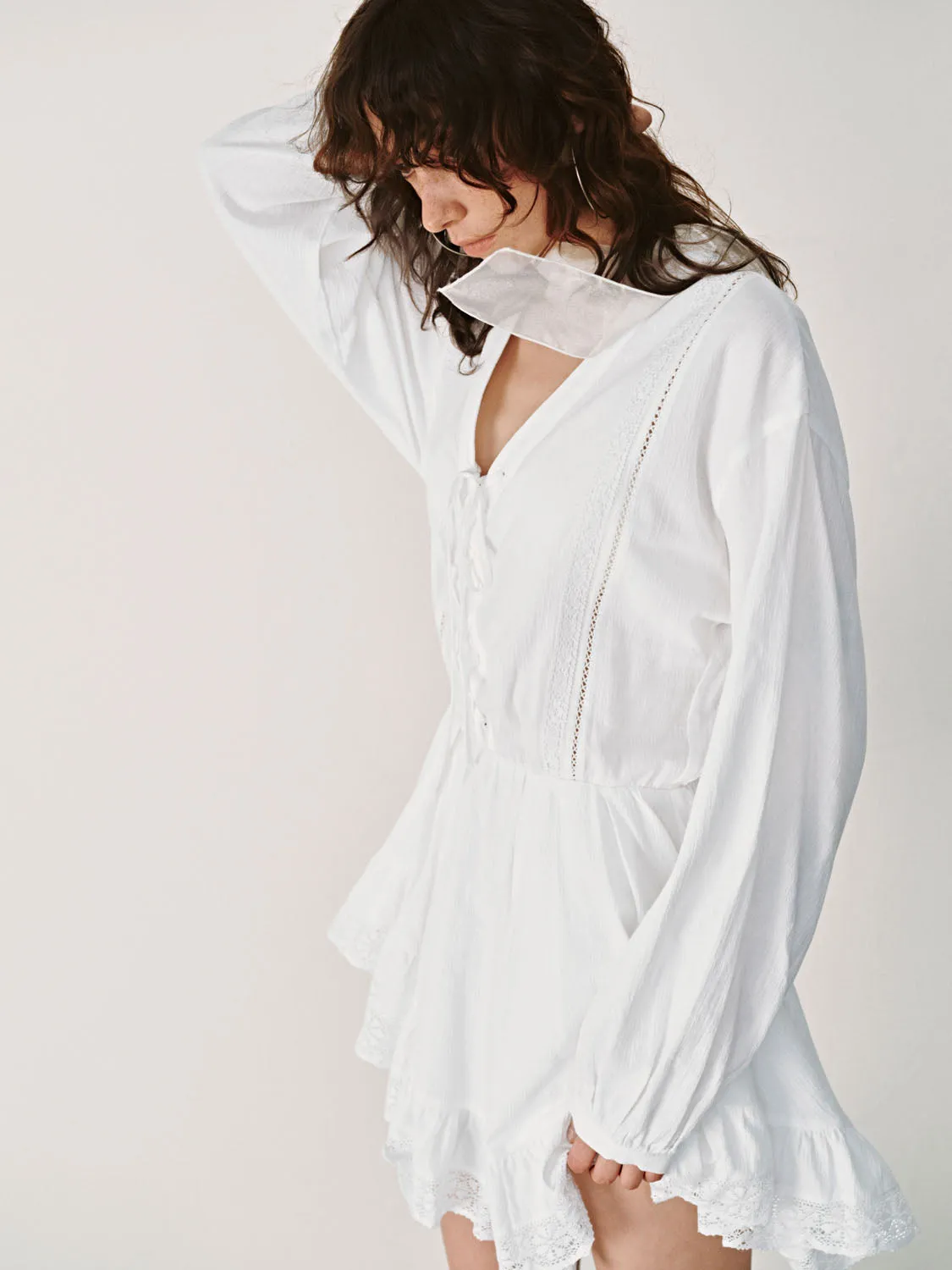 V-Neck A-Line Dresses