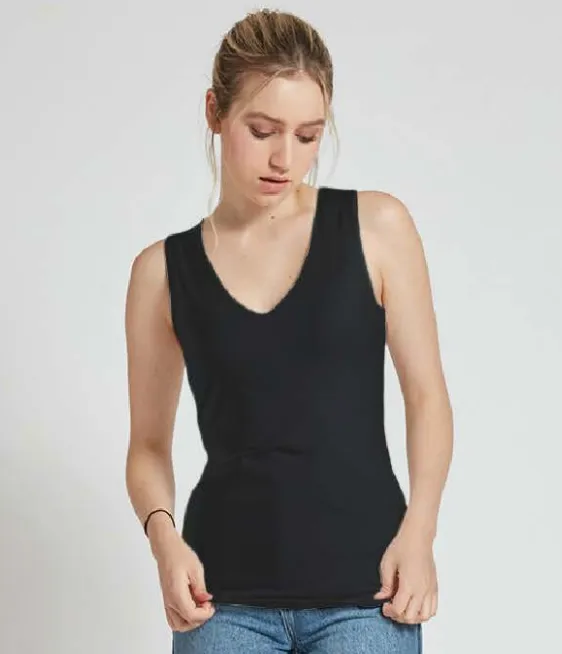 V neck essential Tanks 6 colours