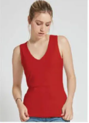 V neck essential Tanks 6 colours