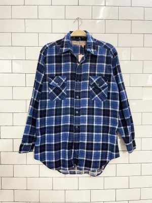 vintage 60s champion plaid flannel shirt
