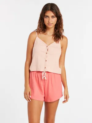 Volcom Lil Tank-Hazey Pink