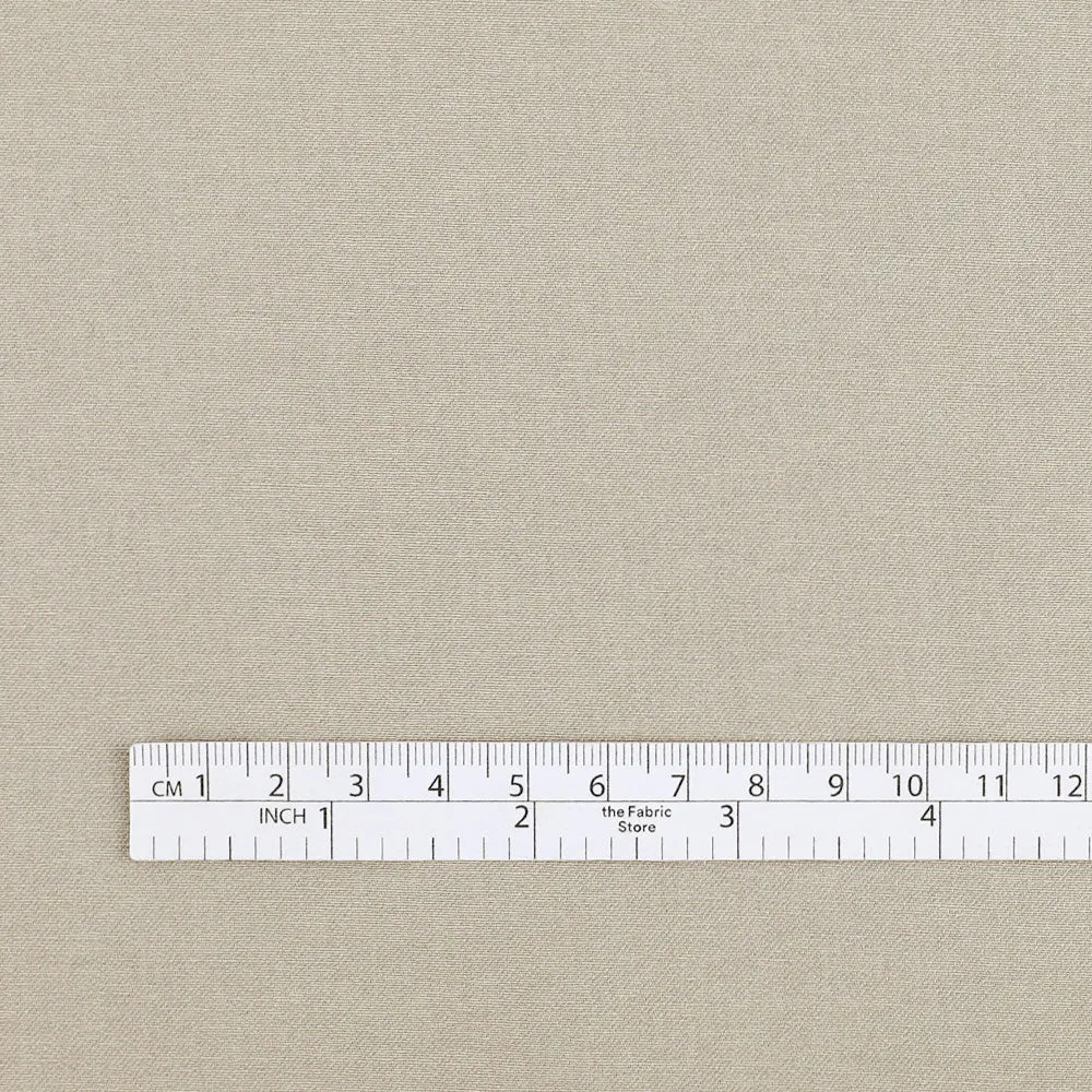 Warp Stretch Cotton / Nylon Suiting - Birch