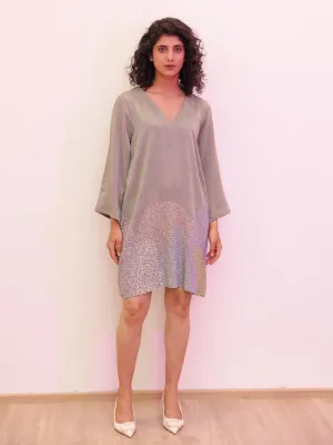 Waves Dress - Grey
