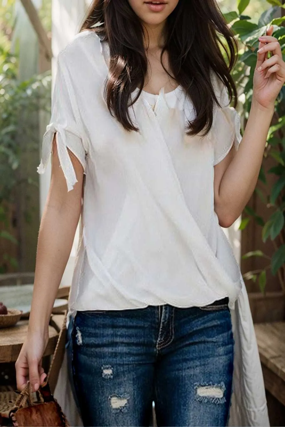 women s blouses loose solid belted long sleeve blouse
